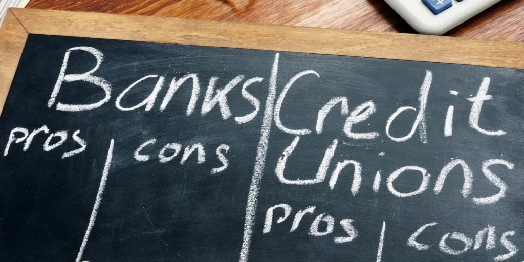 pros and cons of banks and credit unions