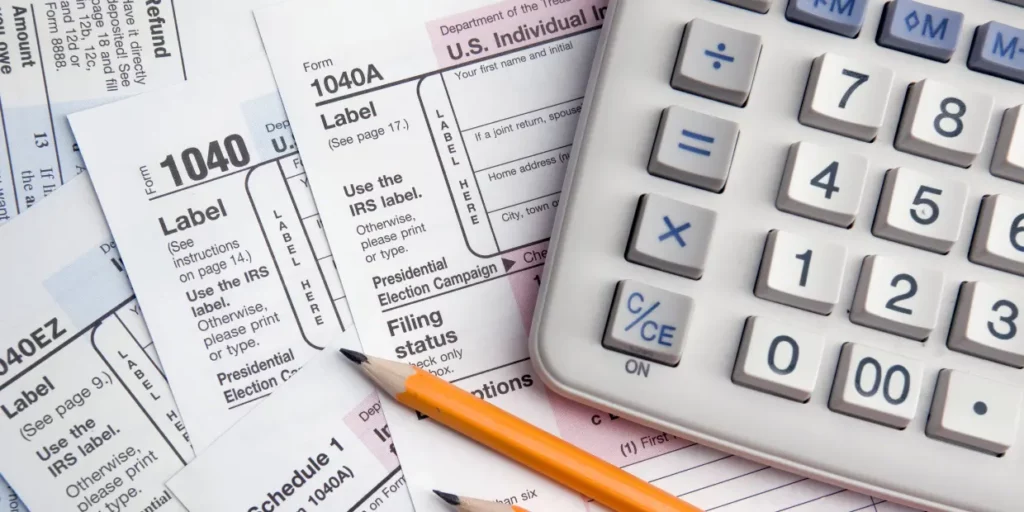 tax forms and calculator