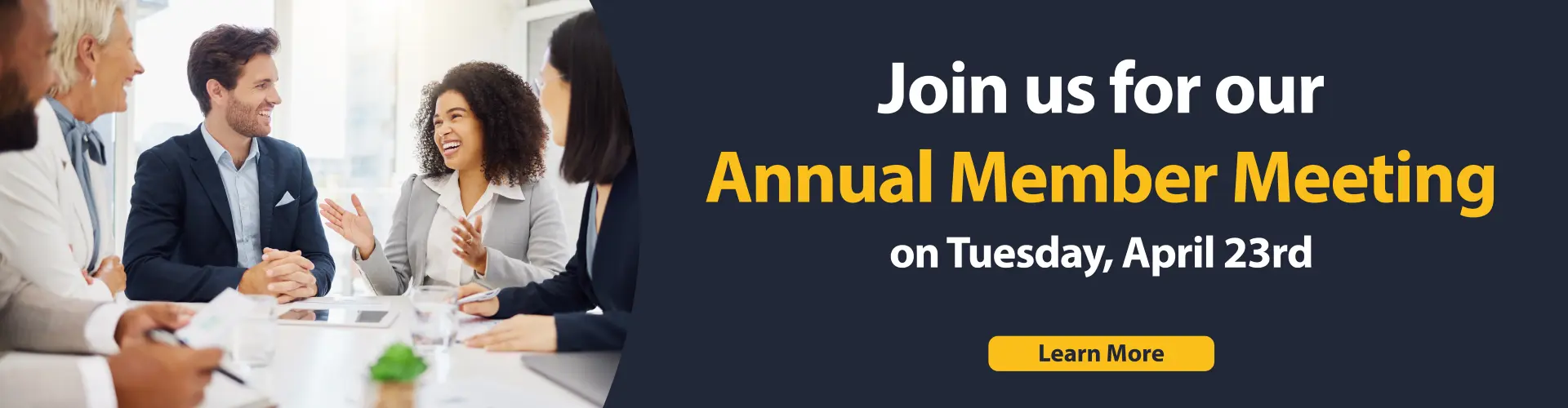 Join us for our annual member meeting