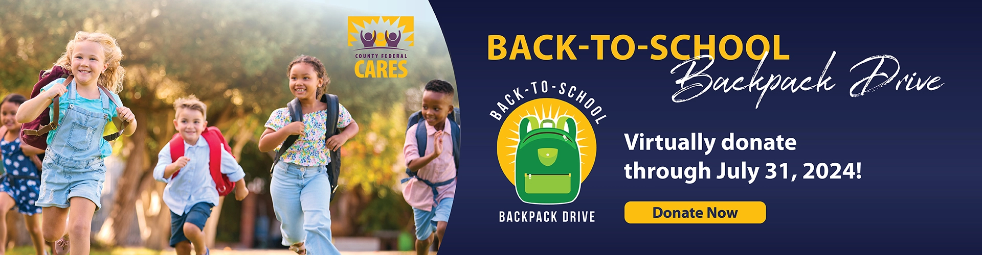 Back to School Backpack Drive - Donate Now