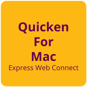 Quicken for Mac - Express Web Connect